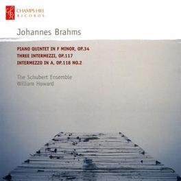 Brahms: Piano Quintet, Three Interm - CD (5060212590121)