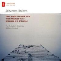 Brahms: Piano Quintet, Three Interm - CD (5060212590121) - thumbnail