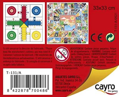 Parchis en Oca Spelbord Cayro T-131/A Parchis en Oca Spelbord Cayro T-131/A