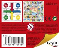 Parchis en Oca Spelbord Cayro T-131/A - thumbnail