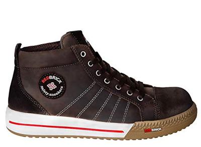 Redbrick Smaragd Sneaker Hoog S3 Bruin - Maat 39 - 11.083.008.39