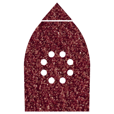 Wolfcraft Hechtschuurstrips | K60 | Geperforeerd | B&D Multi | 6 stuks - 1791000 Wolfcraft Hechtschuurstrips | K60 | Geperforeerd | B&D Multi | 6 stuks - 1791000