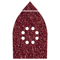 Wolfcraft Hechtschuurstrips | K60 | Geperforeerd | B&D Multi | 6 stuks - 1791000 - thumbnail