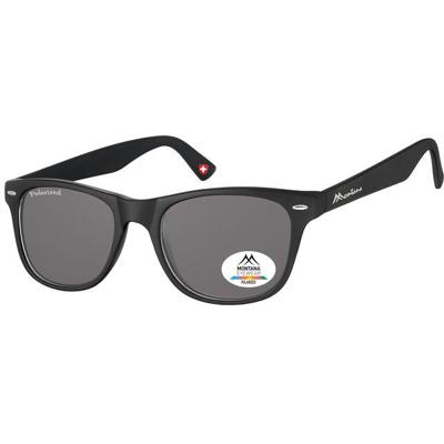 Zonnebril montana havanna smoke polar glas zwart Zonnebril montana havanna smoke polar glas zwart