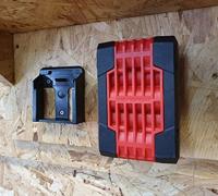 StealthMounts BM-BO18-BLU-6 Accuhouder voor Bosch 18V pro | Blauw | 6-pack - BM-BO18-BLU-6 - thumbnail