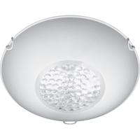 LED Plafondlamp - Plafondverlichting - Trion Cornio - E27 Fitting - 2-lichts - Rond - Mat Chroom - Aluminium - thumbnail