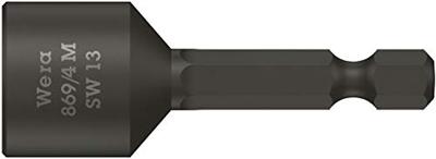 Wera 869/4 M 05073508001 Dopsleutel-machinebit 13 mm Aandrijving 1/4 (6.3 mm) 50 mm 1 stuk(s)