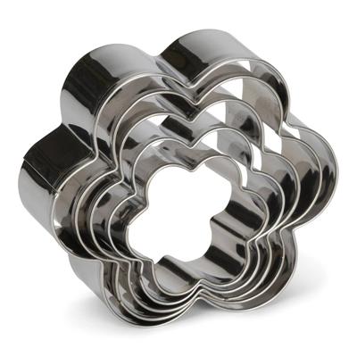 Patisse uitsteekvorm 5 delig Bloem