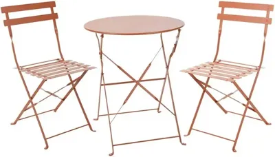 Ambiance bistroset vouwbaar terra