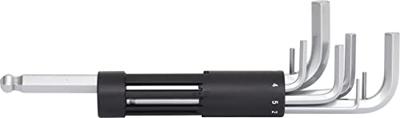 KS Tools Winkelschraubendrehersatz 2-10mm Kugelkopf im Halter Haakse schroevendraaierset 2 8-delig