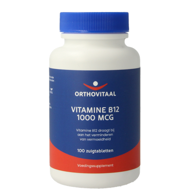 OrthoVitaal Vitamine B12 1000mcg 100 Zuigtabletten