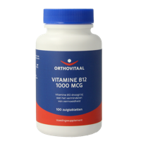 OrthoVitaal Vitamine B12 1000mcg 100 Zuigtabletten - thumbnail