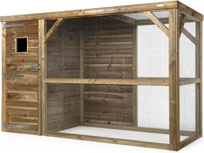 Volière Toon links Volière Toon links