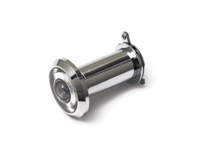 DX deurspion zichtveld 200° - Ø16 mm - deurdikte 35/60 mm - messing verchroomd - DRS200B DX deurspion zichtveld 200° - Ø16 mm - deurdikte 35/60 mm - messing verchroomd - DRS200B