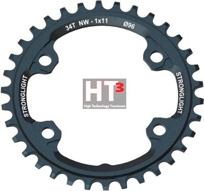 STRONGLIGHT mtb kettingblad "ht3" mod. 17 chain ring strongl. ht3 34t alu black
