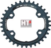 STRONGLIGHT mtb kettingblad "ht3" mod. 17 chain ring strongl. ht3 34t alu black - thumbnail