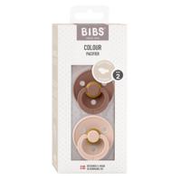 BIBS Fopspeen 6-18 Maanden Anatomic Blush/Woodchuck - thumbnail