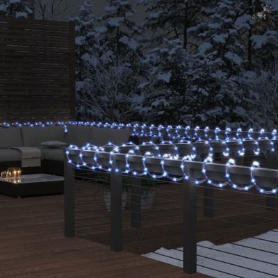 VidaXL Lichtslinger met 480 led's koudwit 20 m pvc