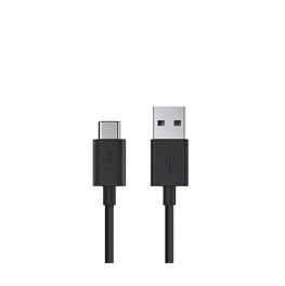 Belkin USB-IF-gecertificeerd 2.0 USB-A naar USB Type C (USB-C) laadkabel, zwart, 1,8 m F2CU032bt06-BLK