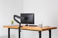 Digitus DA-90394 Monitor-tafelbeugel 1-voudig 38,1 cm (15) - 81,3 cm (32) Zwart Draaibaar, In hoogte verstelbaar, Kantelbaar, Kantelbaar en zwenkbaar, - thumbnail