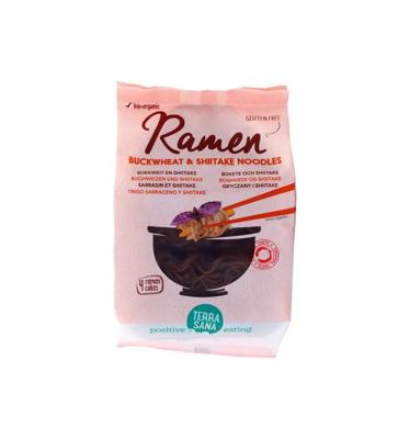 TerraSana Ramen boekweit shiitake bio 280 Gram
