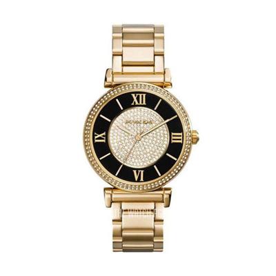 Michael Kors Caitlin MK3338 Dames Horloge 38mm 5 ATM Michael Kors Caitlin MK3338 Dames Horloge 38mm 5 ATM