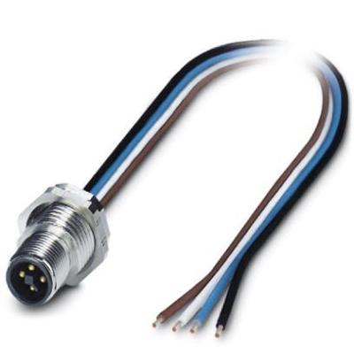 Phoenix Contact 1424136 Sensor/actuator inbouwconnector M12 Aantal polen (sensoren): 4 Stekker, inbouw 0.50 m 1 stuk(s)