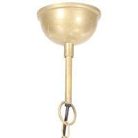 VidaXL Hanglamp industrieel rond 25 w e27 40 cm messingkleurig - thumbnail