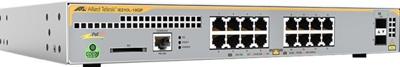 AT-IE210L-18GP-60 | 16 x 10/100/1000T, 2x 100/1000X SFP, 0°C to 65°C, Internal PSU