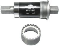 Sunrace Trapas spieloos bsa 122 mm zilver/zwart - thumbnail