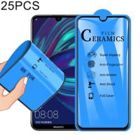 25 stuks 2.5 D volledige lijm volledige cover keramiek film voor Huawei Y7 (2019)/Y7 Pro (2019)/Y7 Prime - thumbnail