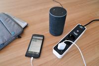 Brennenstuhl ®connect ecolor wifi stekkerdoos 3-voudig wit/zwart - thumbnail