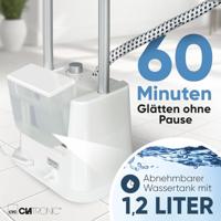 Clatronic TDC 3809 264017 Stoomontkreuker 1600 W Wit - thumbnail