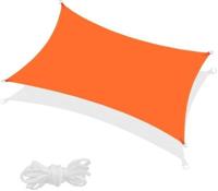 Viking Choice  Schaduwdoek tuin 4x3m - tuindoek - terras buiten - oranje - rechthoekig - waterbestendig - thumbnail