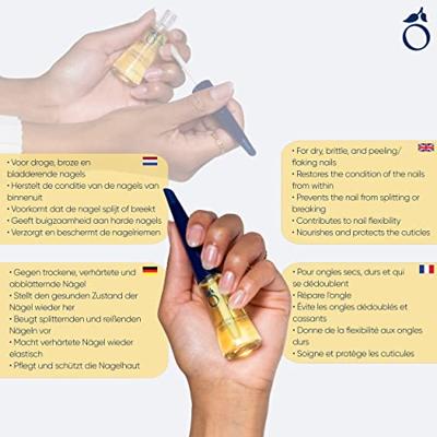 Herome Nagelolie voedend 10 Milliliter Herome Nagelolie voedend 10 Milliliter