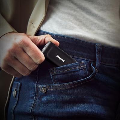 SSD - KINGSTON - XS1000 - 2 TB - USB 3.2 Gen 2 - Draagbare externe - USB-C - thumbnail