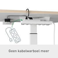 Leitz Ergo Zit/Sta bureau, klein, elektrisch, op voet - thumbnail