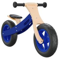 VidaXL Loopfiets voor kinderen met luchtbanden blauw - thumbnail