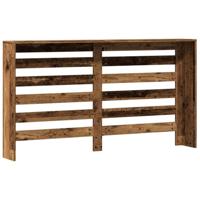 Radiatorombouw 149x20x82 cm bewerkt hout oud hout - thumbnail