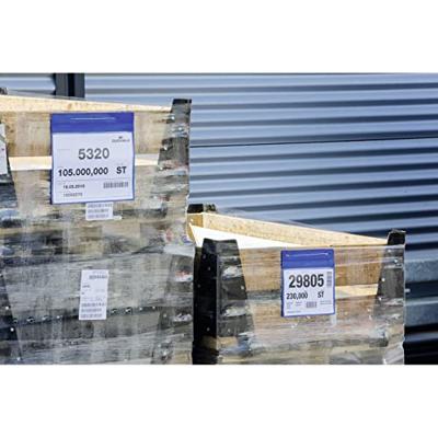 Durable Documentenzak | B297xH210 mm DIN A4 dwars | met flexibele draadbeugel | donkerblauw | pak a 50 stuks - 175407 175407