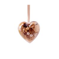 Vaessen Creative • plastic hart potpourri 2-delig 8cm 5x - thumbnail