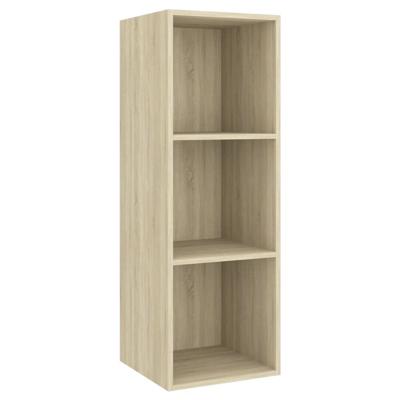 VidaXL Tv-wandmeubel 37x37x107 cm bewerkt hout sonoma eikenkleurig VidaXL Tv-wandmeubel 37x37x107 cm bewerkt hout sonoma eikenkleurig