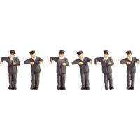 NOCH 36281 N Machinisten stoomlocomotief figuren Geverfd, Staand - thumbnail