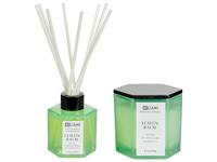 Beliani-CLASSY TINT-Geurkaars en geurstokjes-Citroenbalsem-Soja wax - thumbnail