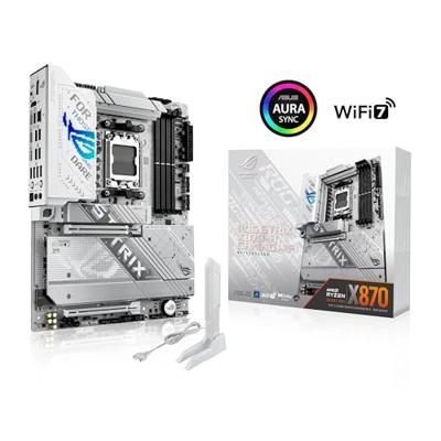 Asus ASUS ROG STRIX X870-A Gaming WIFI (AM5) Moederbord Socket AMD AM5 Vormfactor ATX Moederbord chipset AMD® X870 Asus ASUS ROG STRIX X870-A Gaming WIFI (AM5) Moederbord Socket AMD AM5 Vormfactor ATX Moederbord chipset AMD® X870