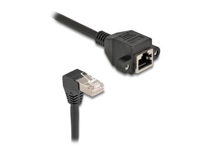 Ngk Delock netwerkverleabel s/ftp stekker rj45 stekker 90° gehoekte