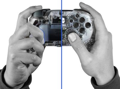 PDP 500-137-EU Controller Nintendo Switch Transparant