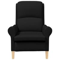 Fauteuil Zwart 76 x 94 x 102 cm Stof - thumbnail