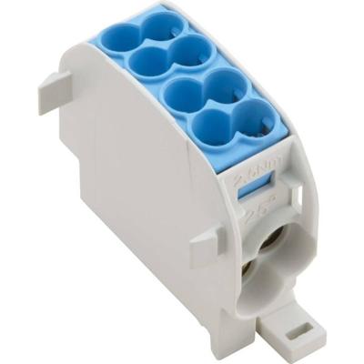 Weidmüller 1560670000 Verdeler-serieklem Schroeven Blauw 5 stuk(s)