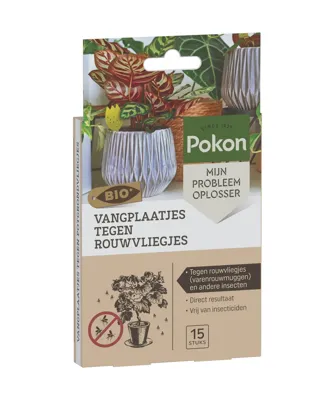 Pokon Bio Vangplaatjes tegen Potgrondvliegjes 15 stuks - 7202110034 Pokon Bio Vangplaatjes tegen Potgrondvliegjes 15 stuks - 7202110034